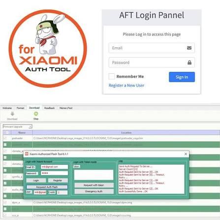 Auth Flash Tool ( AFT ) Credit - Direct Panel API [ Existing User ] authflash.com